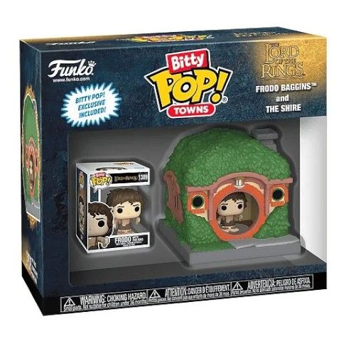 Фигурка Funko Bitty POP! Властелин Колец - Фродо и дом в Шире  (Frodo Baggins and The Shire) изображение 2