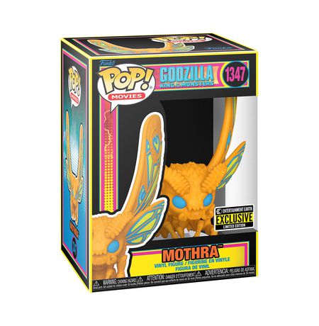 Фигурка Funko POP! Мотра (Mothra Black Light - Godzilla:King of the Monsters) EE Exclusive