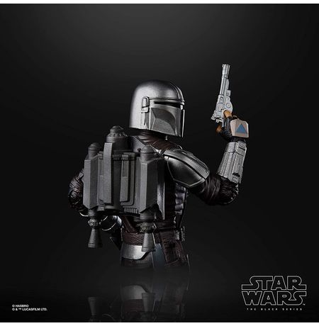 Фигурка Звездные войны - Мандалорец (Star Wars The Mandalorian Beskar Black Series) 16 см лицензия изображение 4