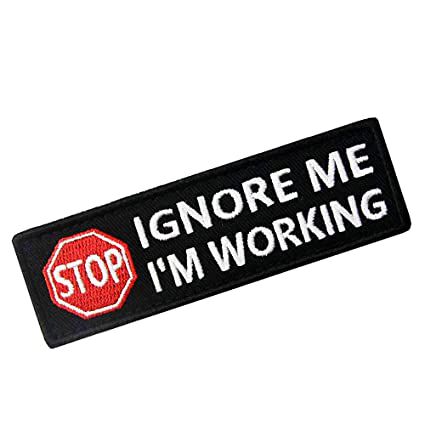 Нашивка Ignore me