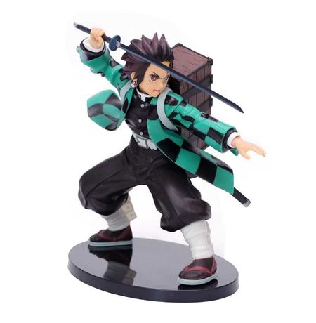Фигурка Клинок рассекающий демонов - Танджиро Камадо в стойке (Demon Slayer) УЦЕНКА
