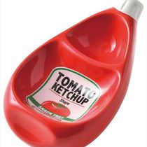 Соусница Бутылка кетчупа, керамика 18х10х4 см