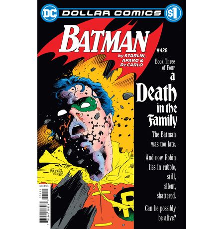 Dollar Comics. Batman #428 (репринт 1988 года, смерть Робина)