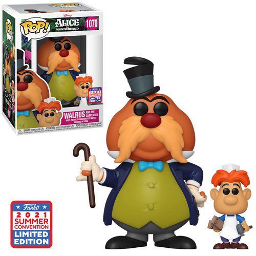 Фигурка Funko POP! Алиса в стране чудес - Морж и плотник (Alice in Wonderland - Walrus VFK 2021) Exclusive