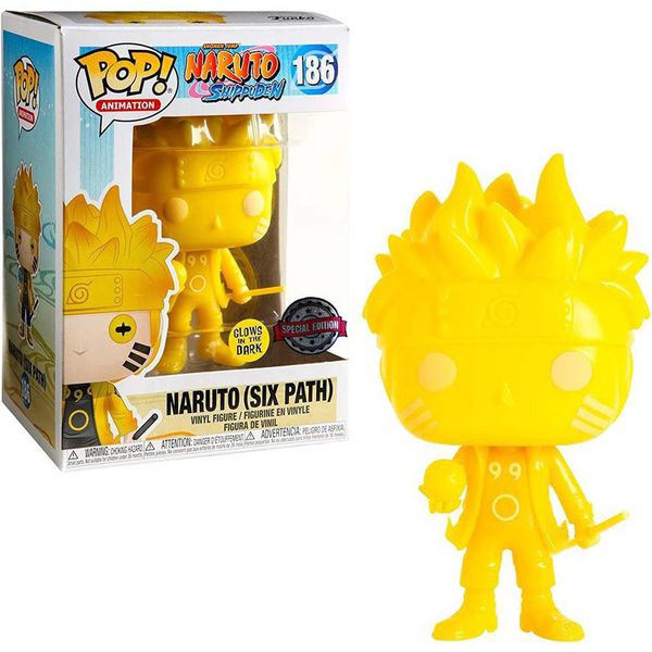 Фигурка Funko POP! Наруто - Мудрец Шести Путей желтый (Naruto - Six Path Yellow) светится в темноте