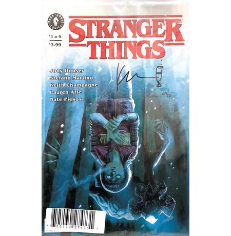 Stranger Things #1B с автографом Keith Champagne