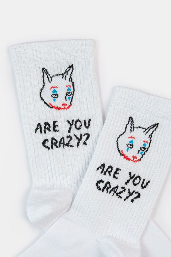 Носки SUPER SOCKS Are You Crazy? Джокер  (размер 40-45) изображение 2