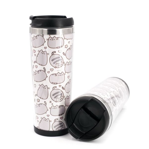 Термокружка Пушин (Pusheen) УЦЕНКА