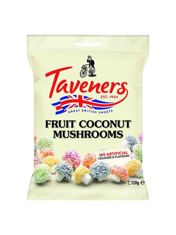 Мармелад Taveners Грибочки в кокосовой стружке