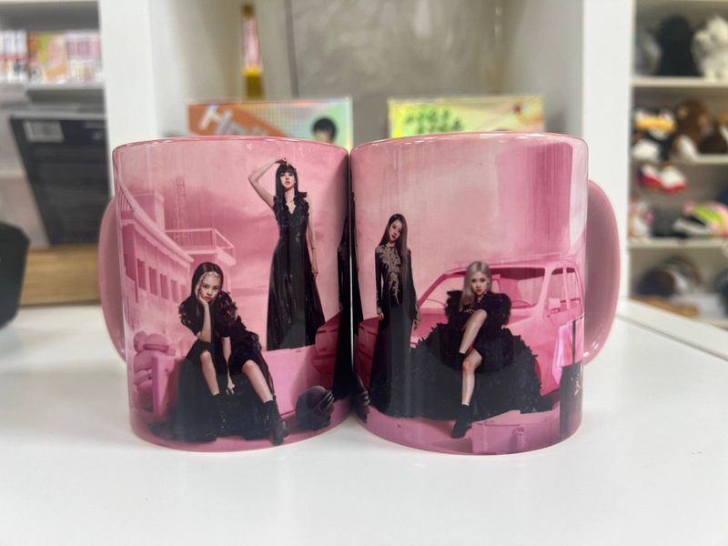 Кружка Blackpink с авто, K-pop