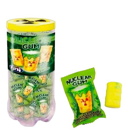 Жвачка FINI большая Nuclear Gum со стикером 14гр изображение 3