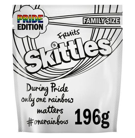 Skittles Fruits pouch - Белый (драже)