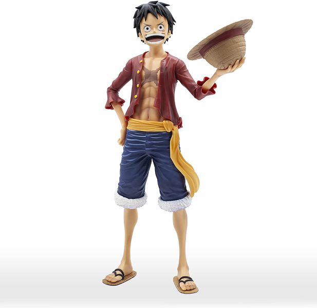 Фигурка One Piece Monkey.D.Luffy (Манки Д. Луффи с доп. аксессуарами) Grandista 27 см изображение 4