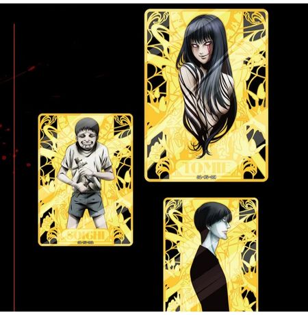 Коллекционные карточки Дзюндзи Ито - Тир 4 - 2 штуки в бустере (Junji Ito) изображение 4