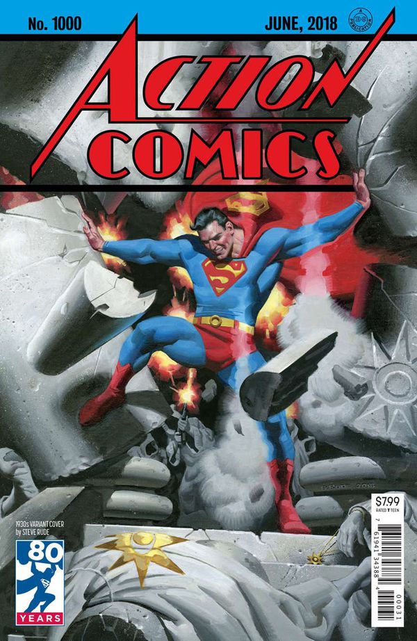 Action Comics #1000 1930's by Steve Rude комикс