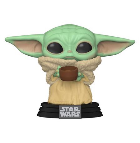 Фигурка Funko POP! Малыш Йода с чашкой - Мандалорец (Star Wars - Baby Yoda witn cup)