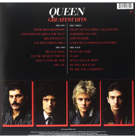 Виниловая пластинка Queen - Greatest Hits изображение 3