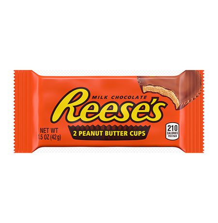 Reese's Peanut Butter 2 Cups шоколадные тарталетки с арахисовой пастой 42 гр