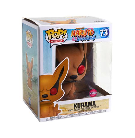 Фигурка Funko POP! Наруто - Курама FLOCKED Эксклюзив (Naruto - Kurama Exclusive) изображение 2