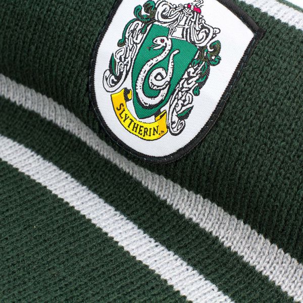 Шарф Гарри Поттер Слизерин (Harry Potter: Slytherin) с узкими полосками изображение 2
