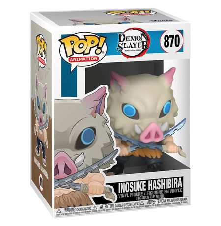 Фигурка Funko POP! Клинок рассекающий демонов - Иноске Хашибира (Demon Slayer Inosuke Hashibira) изображение 2