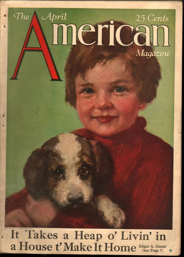 Ретро-журнал American Magazine (Апрель 1922 года)