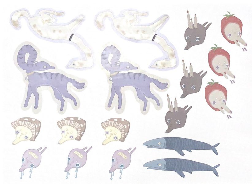 Набор стикеров Плак