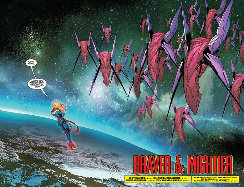 Captain Marvel: Braver & Mightier #1B изображение 3