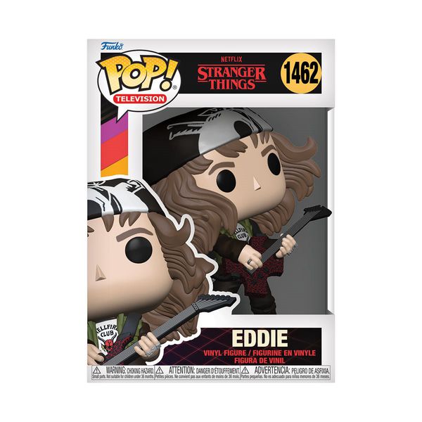 Фигурка Funko POP! Очень странные дела - Эдди с гитарой (Stranger Things - Eddie with Guitar)