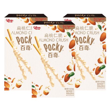 Pocky Орехи в белом шоколаде