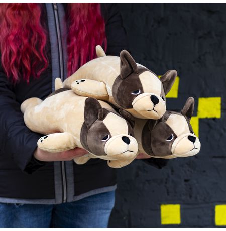 Мягкая игрушка Бульдог трогательный изображение 2