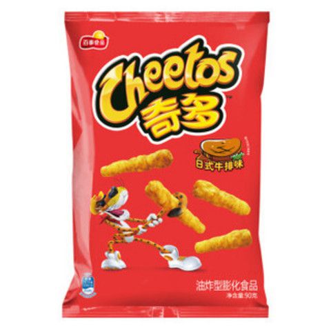 Чипсы Cheetos со вкусом говядины