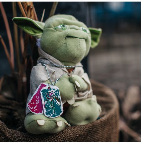 Подвеска Звездные войны Боба Фетт, жетон (Star Wars) изображение 2