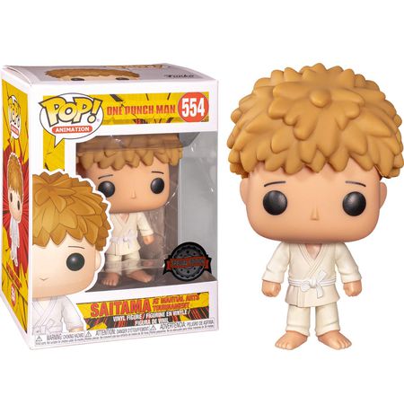 Фигурка Funko POP! Сайтама со съемными волосами (Saitama - One Punch Man)