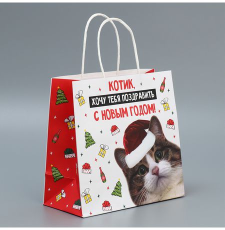 Пакет Котик поздравляет