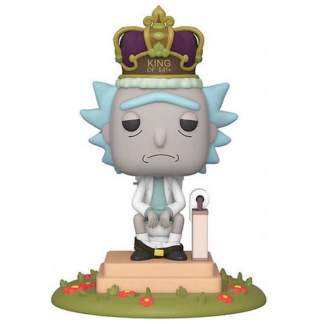 Фигурка Funko POP! Рик и Морти - Рик на унитазе (Rick and Morty - Kinf of S#!+) со звуком!