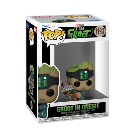 Фигурка Funko POP! Я есть Грут - Грут в комбинезоне читает (I Am Groot - in Onesie with Book)