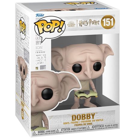 Фигурка Funko POP! Добби с носком в книге - Гарри Поттер (Harry Potter - Dobby) №151