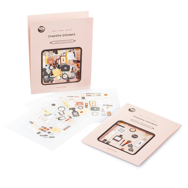 Случайные стикеры Косметика