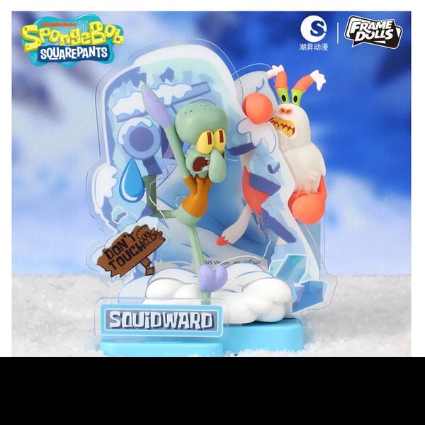 Случайная фигурка SpongeBob SquarePants Journey Moments Series (FrameDolls) Лицензия изображение 3