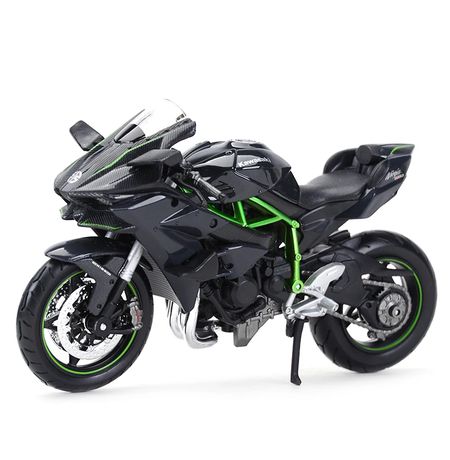 Модель для сборки Kawasaki Ninja H2R (Maisto Die Cast Model Kit) 1:12 изображение 3