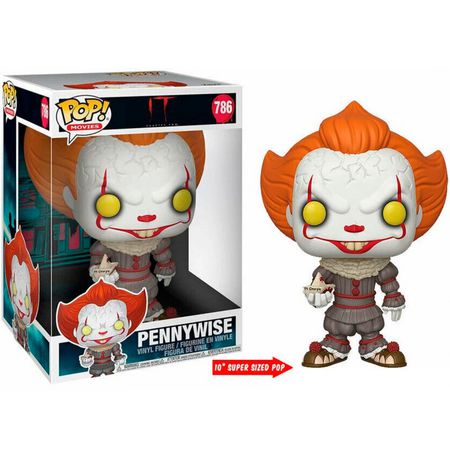 Фигурка Funko POP! Пеннивайз - ОНО (Pennywise - IT) Super Sized