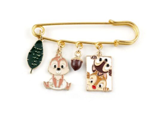 Брошь Чип и Дейл