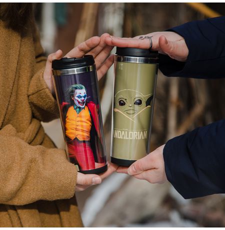 Термокружка Звездные Войны Малыш Йода (Мандалорец) (Star Wars Baby Yoda) изображение 2