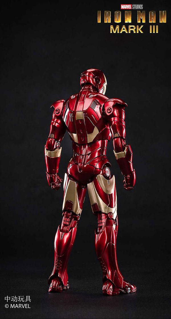 Фигурка Железный Человек - Mark III (Iron Man ZD Toys) лицензия изображение 7