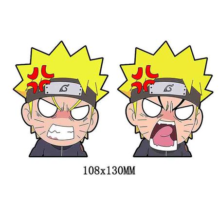 3D стикер Наруто - Наруто злится (Naruto)