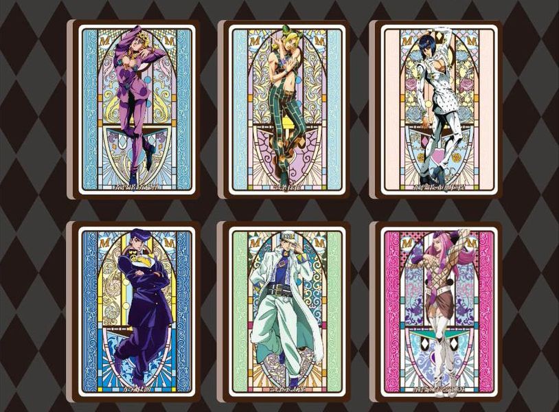 Коллекционные карточки JoJo’s Bizarre Adventure Premium Royal Box 36 штук в боксе (Джо Джо) изображение 5