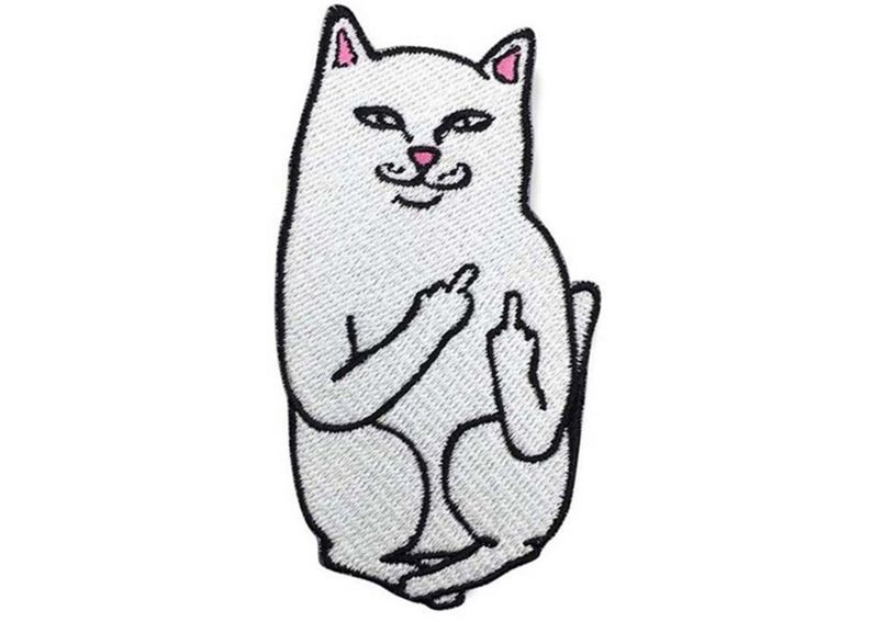 Нашивка Кот с факами (Cat Nermal)