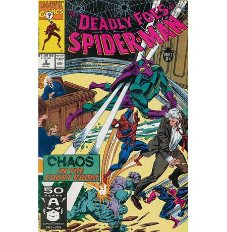 Deadly Foes of Spider-Man #2 (1991 год)