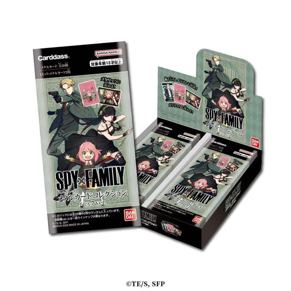 Коллекционные карточки Spy Family - Япония Bandai - 1 бустер (Семья Шпионов)